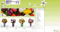 Desktop Screenshot of designsbydjflorist.com